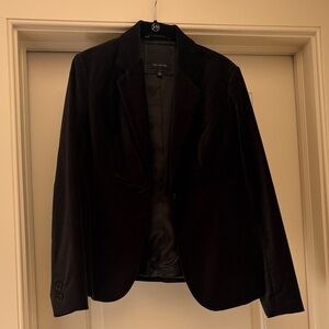 The Limited Black Velvet jacket